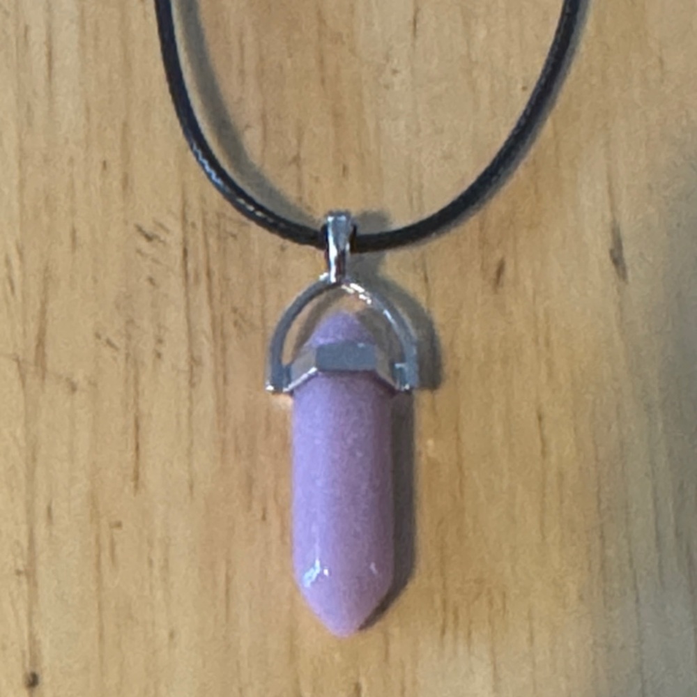 Multi-Color Stone Pendant Necklaces
